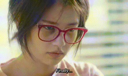 Jung So Mi GIF meme in Because This is My First Life